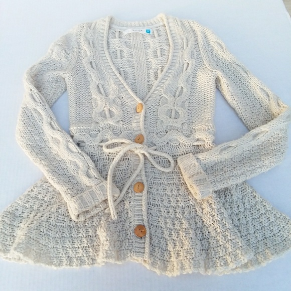 Anthropologie Sweaters - Anthropologie Sparrow cable knit sweater XS